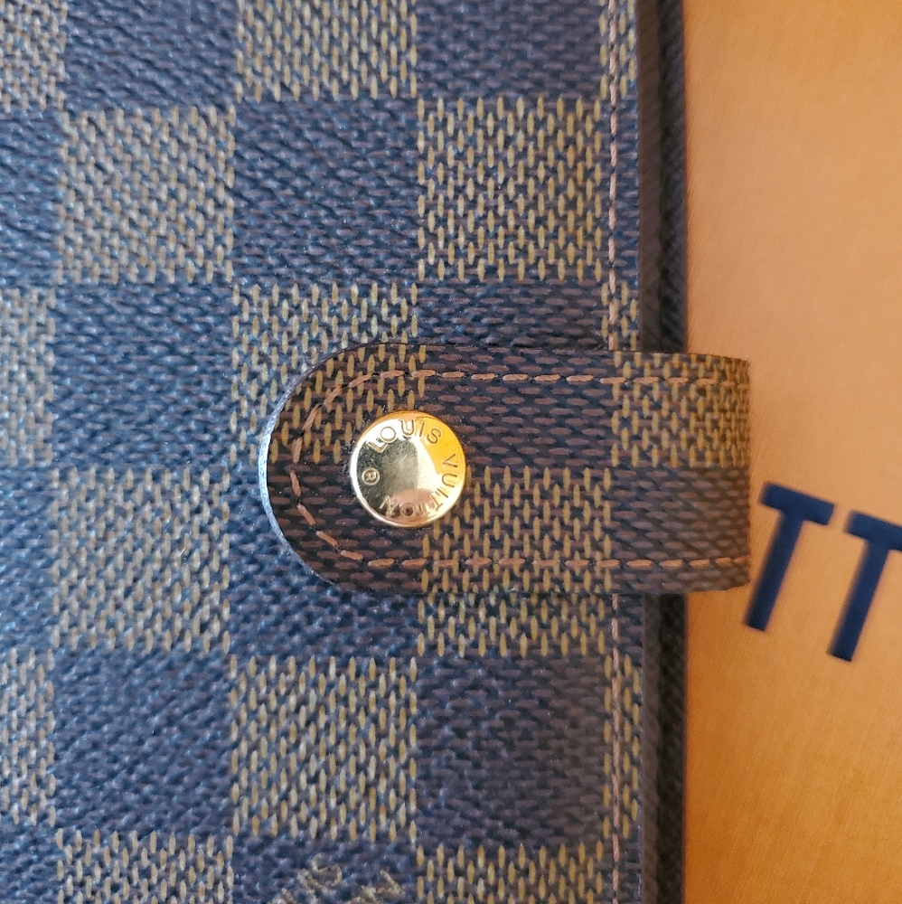 COPY - Authentic Louis Vuitton Damier Ebene Agenda PM🥰 Unisex - Picture 9 of 17